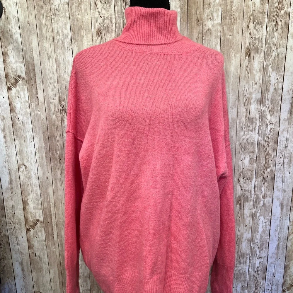 Vince Camuto Pink Cowl Neck Sweater with Soft Knit‎